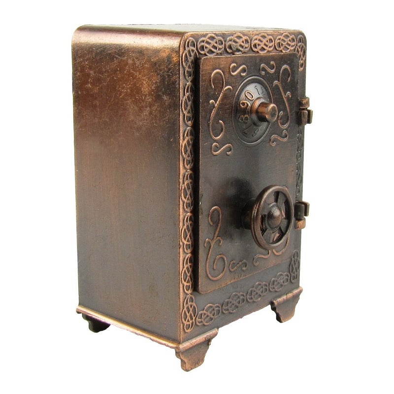 IIV Treasure Gurus Miniature Bank Vault Money Safe Die Cast Pencil Sharpener - Image 1